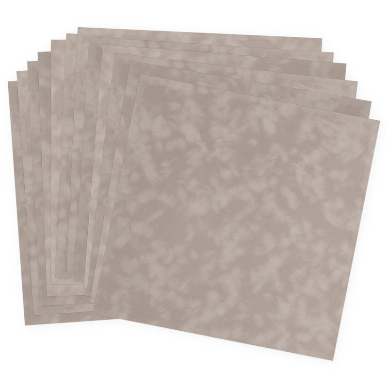 Velvet Paper 12x12 Inch Craft Sheets for Invitations & Projects - Mushroom