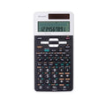 Scientific Calculator with 2-Line Display Fraction & N-Base Calculations Portable White