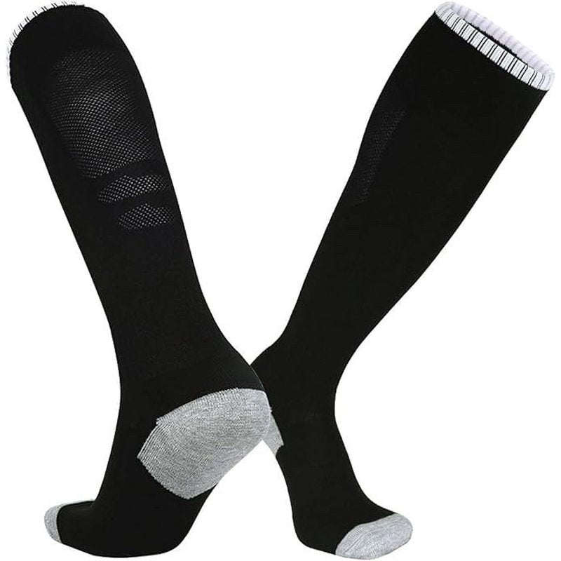 Youth & Adult Soccer & Baseball Socks Pack - Breathable, Soft, Durable