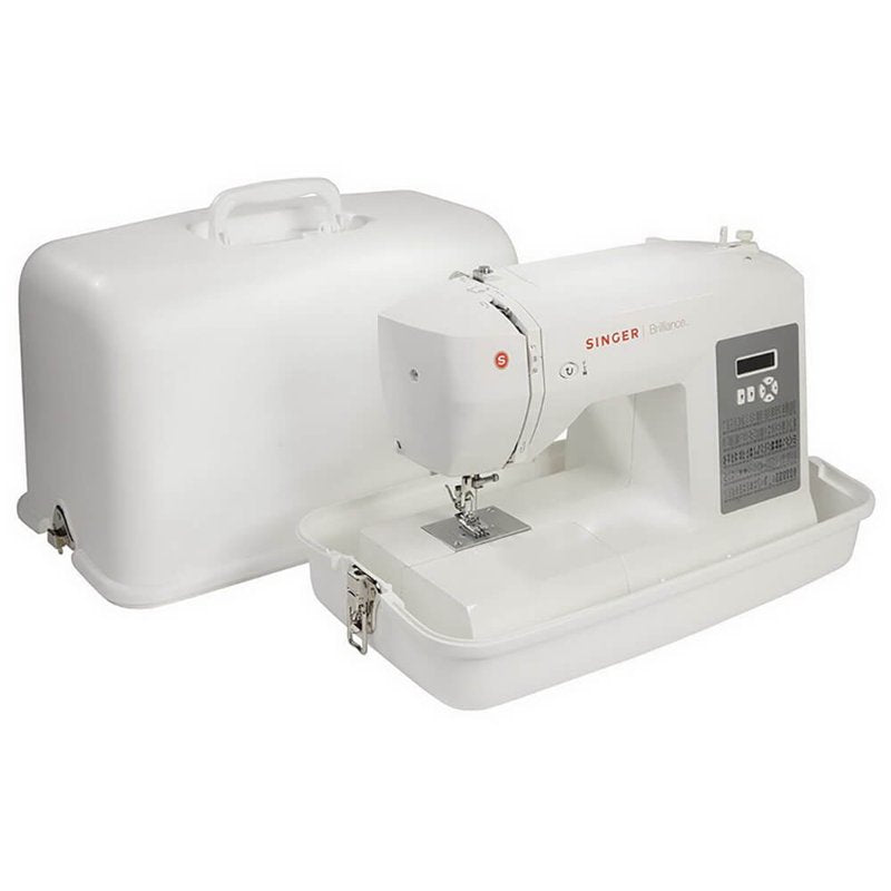 Universal Hard Storage Carrying Case for Sewing Machines with Locking Clasp