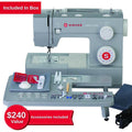 Heavy Duty Sewing Machine with Extension Table & 110 Stitch Options