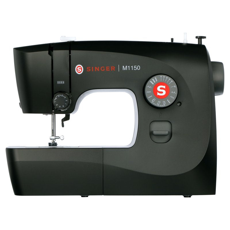 Mechanical Sewing Machine with 45 Stitch Applications, LED Light & Buttonhole - Portable Black