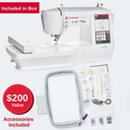 Embroidery & Sewing Machine with 250 Stitches, 150 Designs, 7-Inch Touch Screen