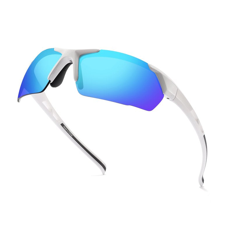 Sport Sunglasses UV400 Wrap Around Cycling Running Baseball Sun Glasses