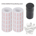 Pricing Gun Labels Set 6000 Stickers for MX-5500 Labelers with Refill Ink