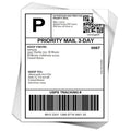 Full Sheet Shipping Labels 8.5 x 11 White Adhesive Paper for Laser Inkjet Printer