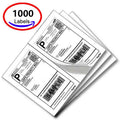 Self Adhesive Shipping Labels for Laser & Inkjet Printers - 8.5 x 5.5 Inches, Multiple Sheets