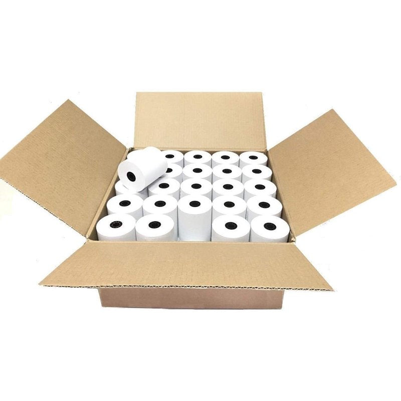 Thermal Receipt Paper Rolls 2 1/4" x 50' - 50 Pack, Cash Register Paper