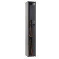 Long Rifle Gun Safe with Key Lock - 8x6.5x52 Metal Storage Cabinet