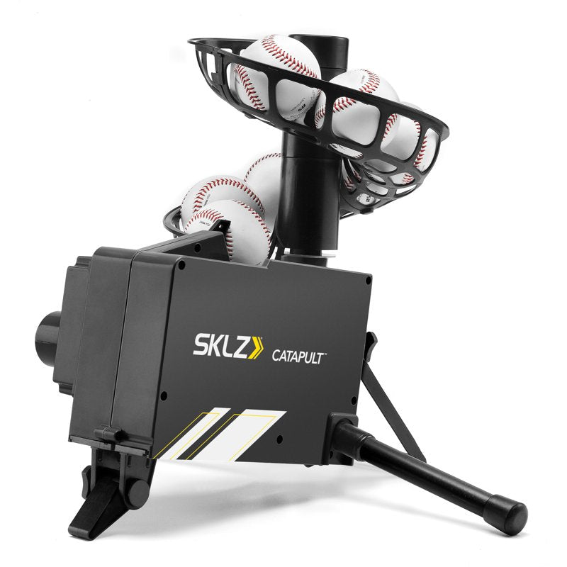 Soft Toss Baseball Pitching Machine & Fielding Trainer for Batting & Glove Work