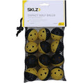 Impact Golf Balls - Yellow & Black Regulation Size 12 Pack for Practice