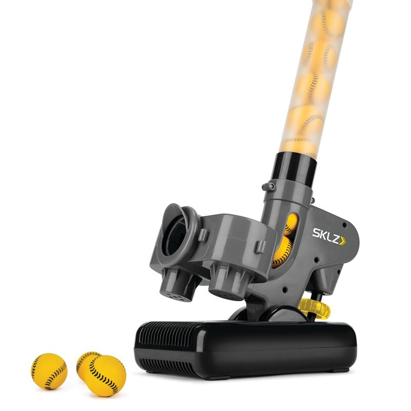 Portable Baseball Pitching Machine with 26 Soft Balls - Automatic Training Aid