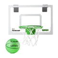 Glow-in-The-Dark Mini Basketball Hoop for Door 18x12 Inches - SKLZ Pro