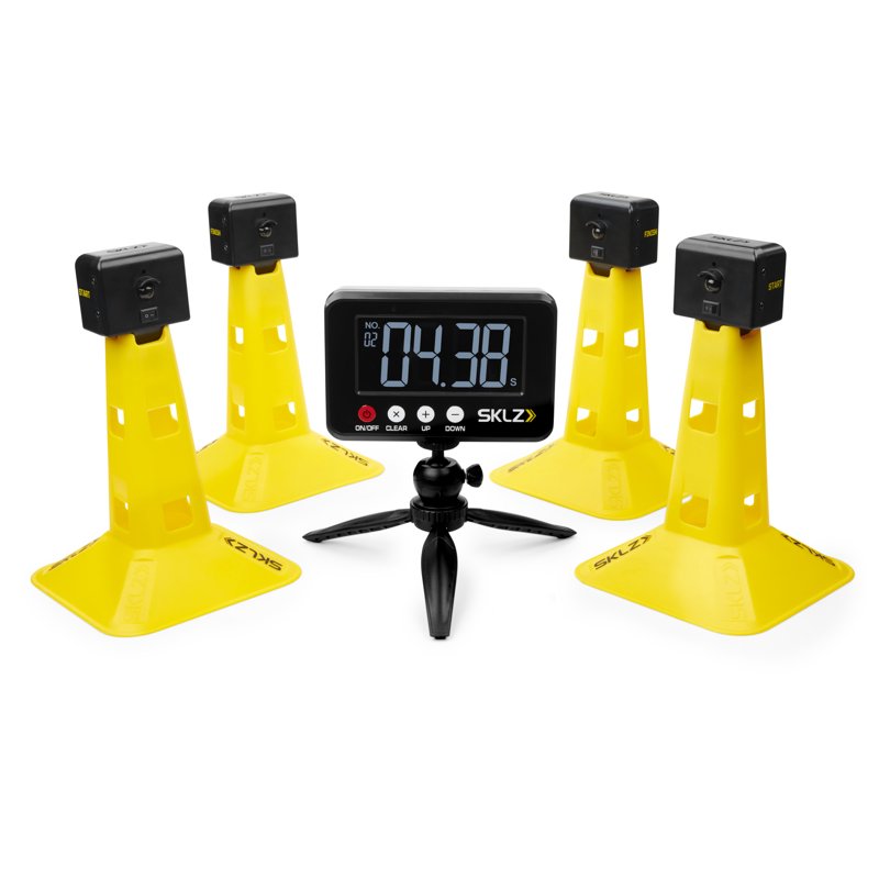 Speed Training Gates Set - Agility Speed & Reaction Timer with Cones