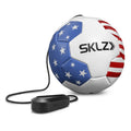 SKLZ Star Kick Touch Trainer Red/White/Blue - Foot-Eye Coordination Soccer Trainer