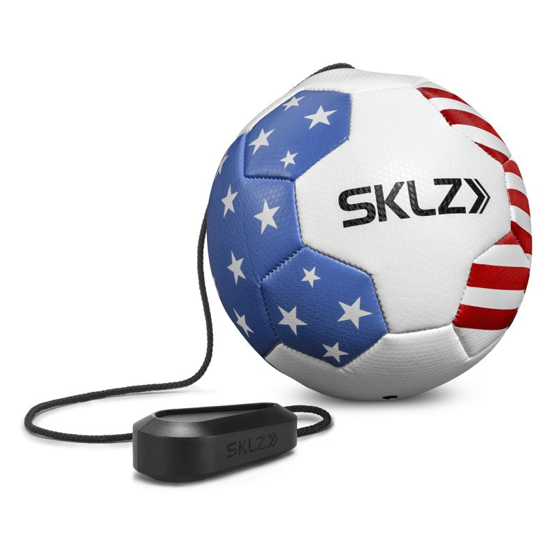 SKLZ Star Kick Touch Trainer Red/White/Blue - Foot-Eye Coordination Soccer Trainer