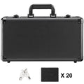Graded Card Organizer Box with Lock, 4 Compartments for PSA, BGS, SGC Cards
