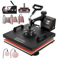 15x15 Inch 8-in-1 Digital Heat Press Machine for T-Shirts Hats Mugs