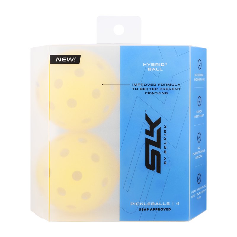Selkirk SLK Hybrid+ Pickleball - 4 Pack