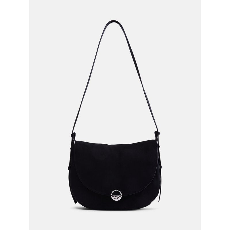 Large Crossbody Handbag for Women - Faux Suede & Leather Options