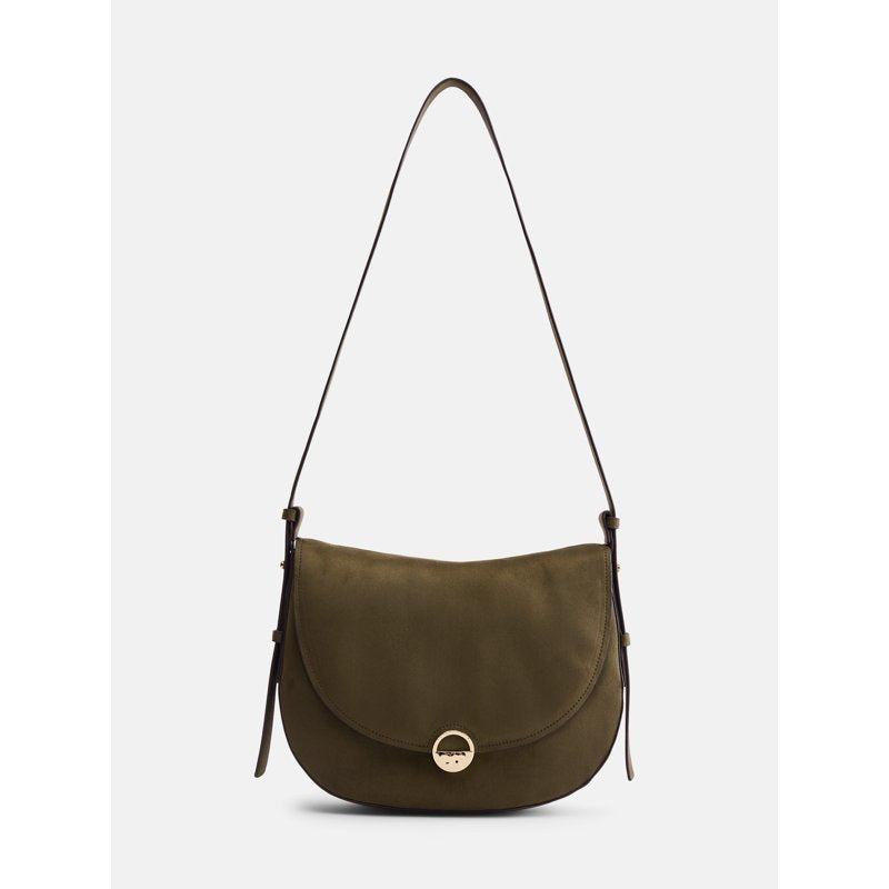 Large Crossbody Handbag for Women - Faux Suede & Leather Options