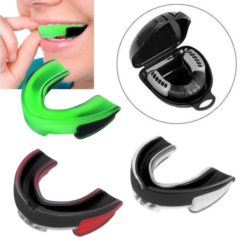 Sports Mouthguards for Boxing, Football, Martial Arts & More with Storage Case