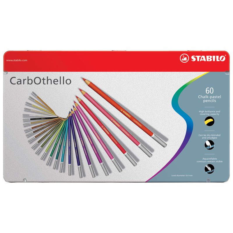 Pastel Pencil Set - 60 Colors Chalk Pastel Drawing Pencils for Artists
