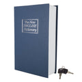 Portable Book Safe with Key - Hidden Mini Safe for Valuables