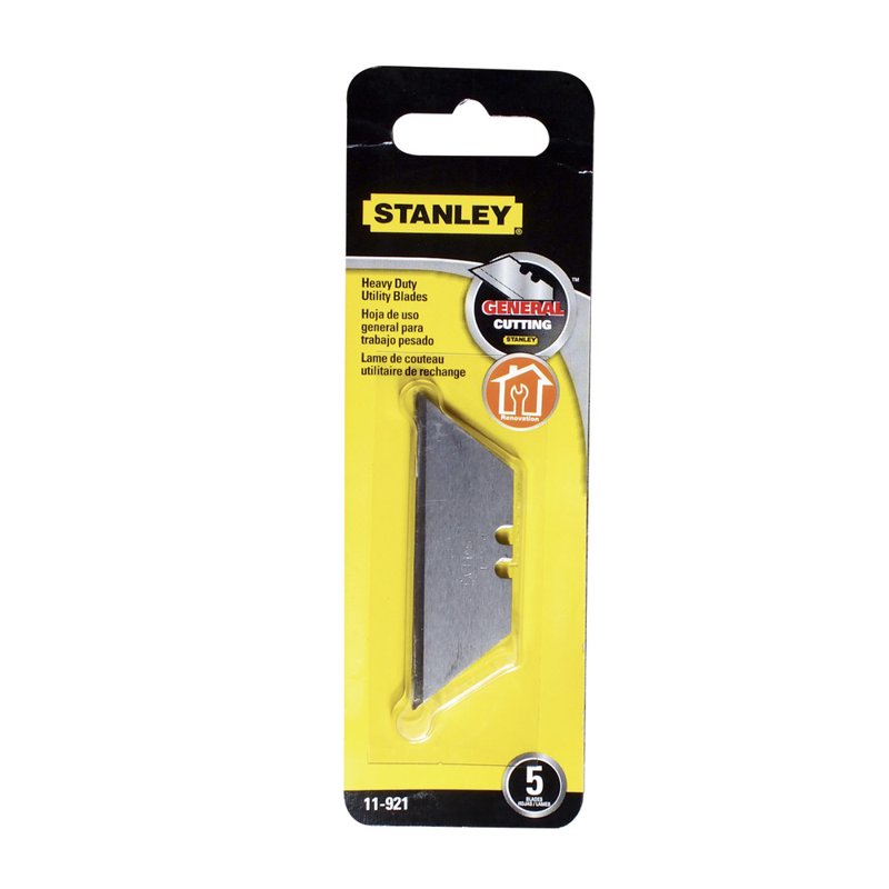 Stanley Utility Knife Blades 5-Pack Heavy Duty Replacement Blades