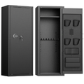 Large Capacity Gun Safe for Rifles and Pistols with Digital Lock and LED Lighting