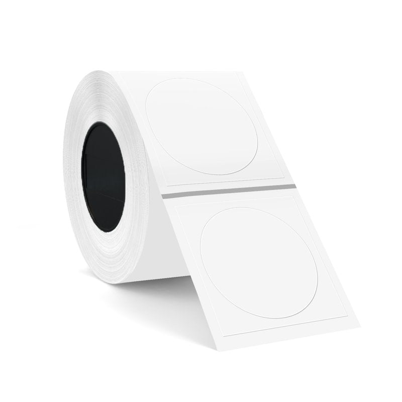 Thermal Label Maker Tape Refill 140 Transparent Waterproof Self-Adhesive Roll