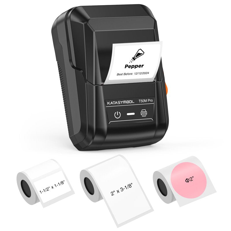 Bluetooth Label Maker Machine with 3 Tapes for Home Office - SUPVAN T50M Pro