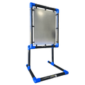 Heavy Duty Steel Target for Plastic Balls - Wiffleball & Blitzball Compatible, Foldable, Made in USA