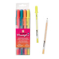 Sakura Gelly Roll Moonlight Gel Pens 16 Pack - Bold Point, Assorted Bright Ink for Journaling & Art