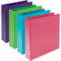 Plant-Based 2-Inch 3-Ring View Binder Set, 4 Pack - Samsill Earth’s Choice, Assorted Colors