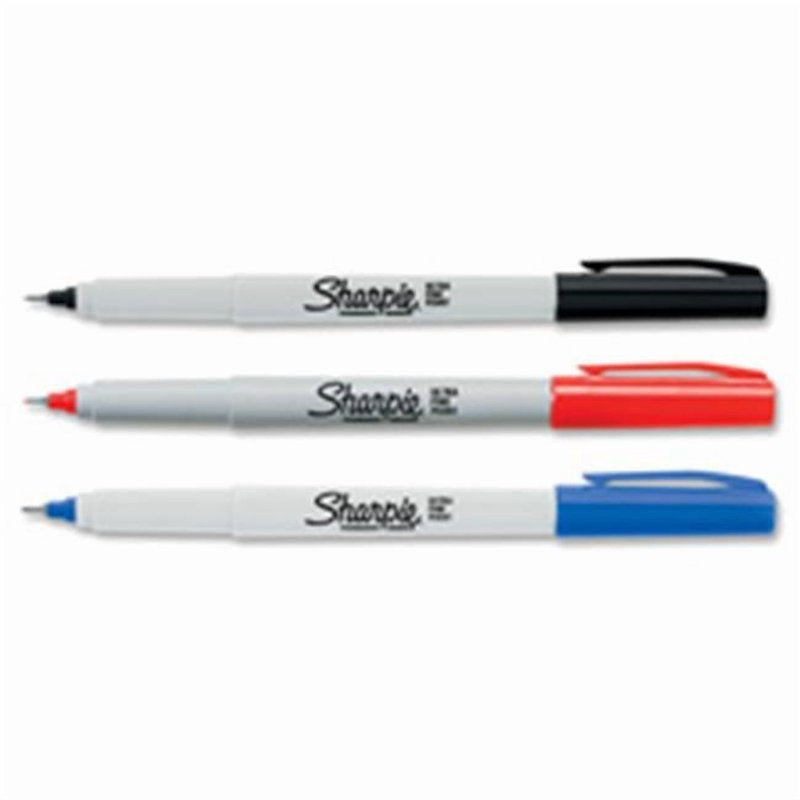 Ultra-Fine Point Markers - Permanent Fine Tip Marking Pens for Labels