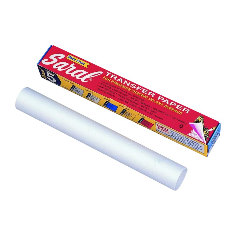 Transfer Paper Roll for Design Transfer Wax-Free 12x12 ft