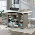 Craft Work Table with Storage - Multi-Color Crafting Desk with Removable Drawers