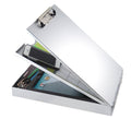 2-Tier Metal Clipboard with High Capacity Clip & Document Storage