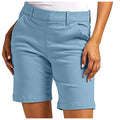 Women’s Bermuda Golf Shorts Quick Dry High Waist Knee Length Active Pants