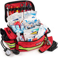 Fully Stocked First Responder Trauma Kit - Emergency Medical Supplies