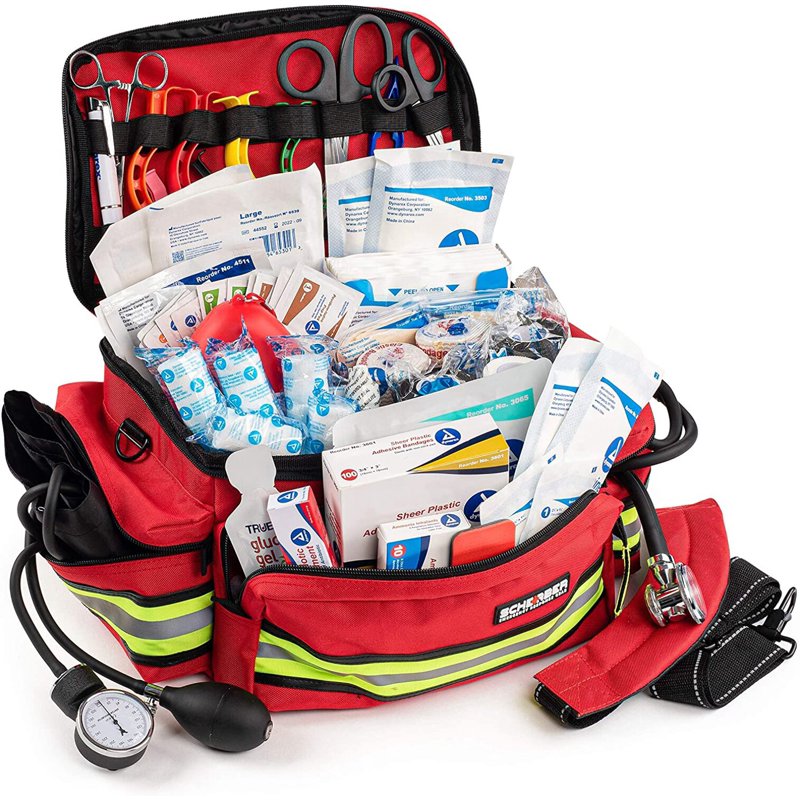 Fully Stocked First Responder Trauma Kit - Emergency Medical Supplies