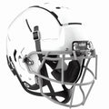 Youth Football Helmet with Impact-Absorbing TPU Cushioning & Durable Shell