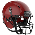 Youth Football Helmet with Impact Absorption & Ventilation - Size S, Cardinal