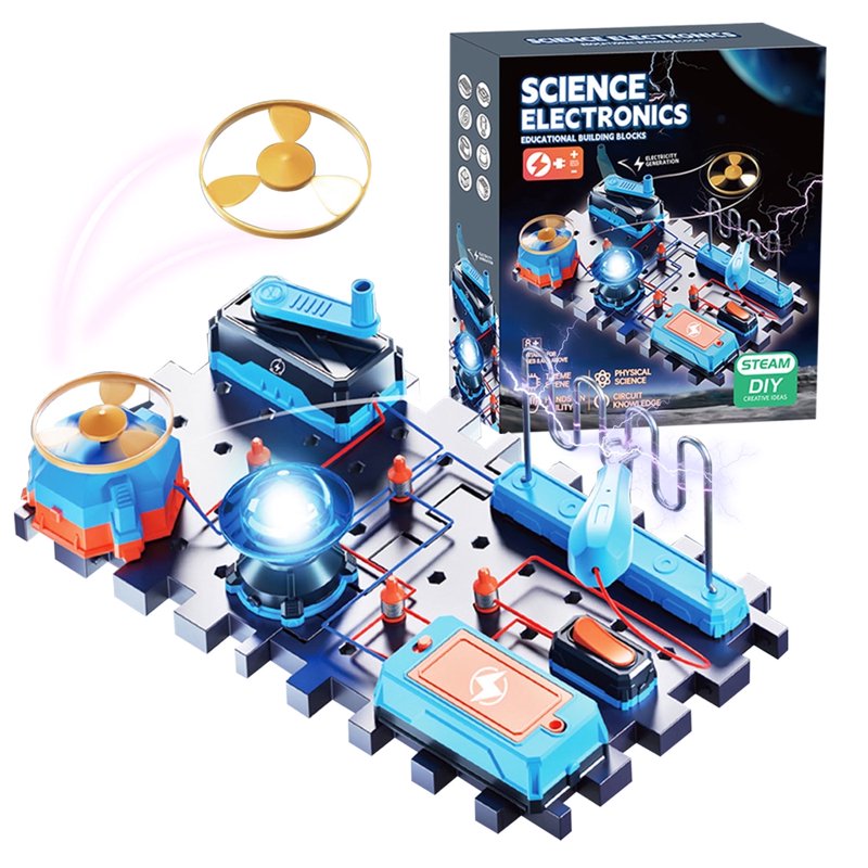 Educational STEM Science Kits for Kids Ages 8-12 - Electronics Exploration & Circuit Building