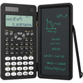 Scientific Calculator 240 Functions with Notepad for Students - Black