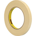 General Purpose Masking Tape 0.5 Inch x 60 Yards Tan - Multipurpose Crepe Tape