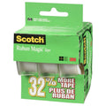 Invisible Matte Finish Office Tape 3/4 Inch x 300 Feet - 3 Pack