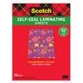 Laminating Sheets Letter Size 9x12 Inches - Pack of 50, Single Sided