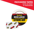 Scotch Box Lock Shipping Tape Refill, Clear, 1.88 in x 54.6 yd, 1 Roll - Single Variation